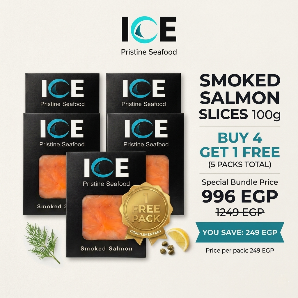 Smoked Salmon 100gm - 4 + 1 FREE