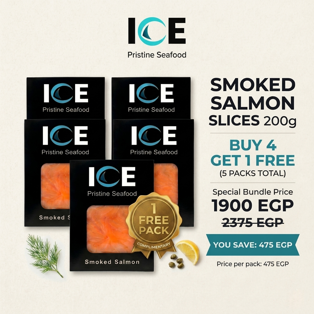 Smoked Salmon 200 gm - 4 + 1 FREE