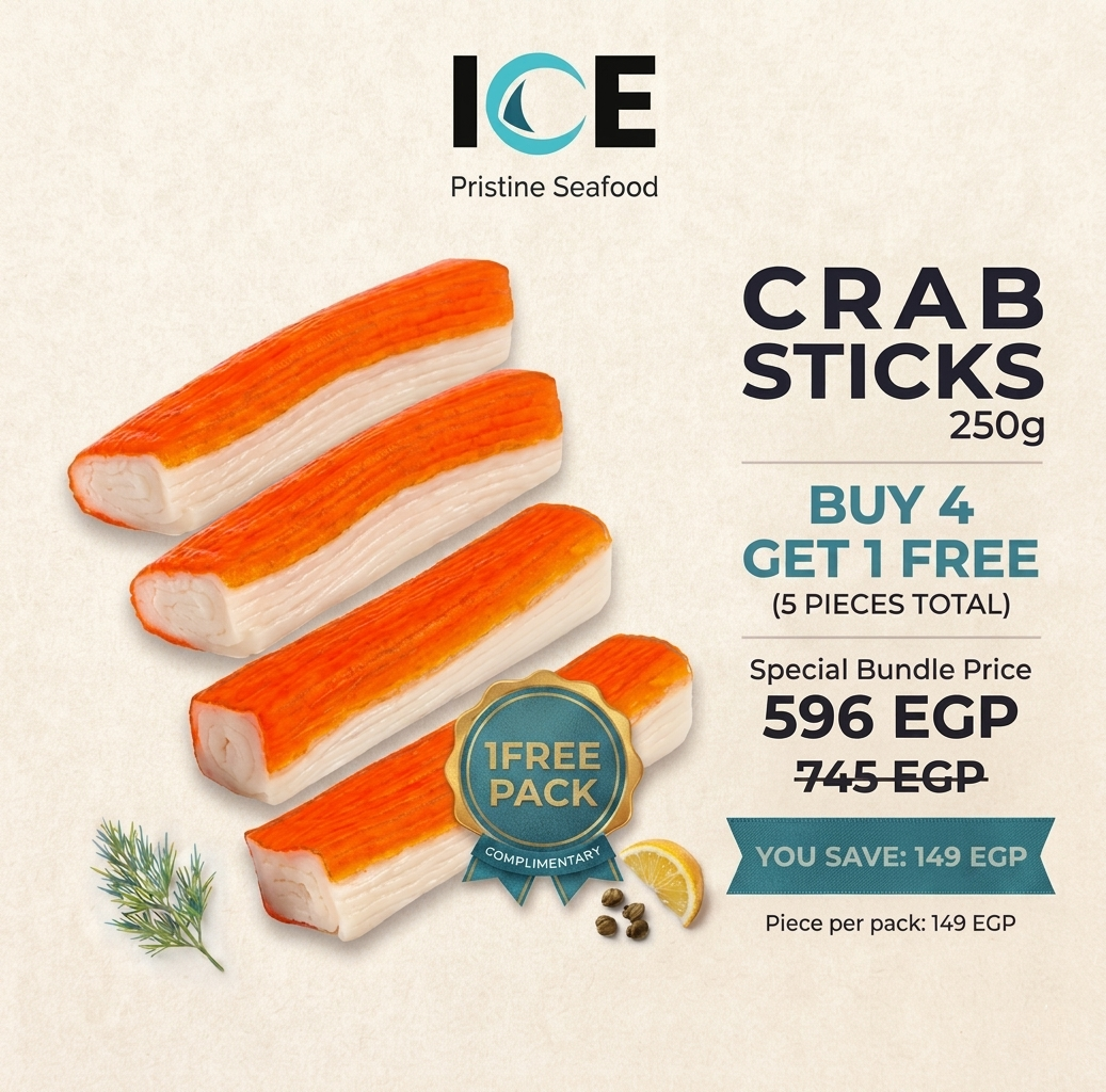 Crab Sticks 250 gm - 4 + 1 FREE