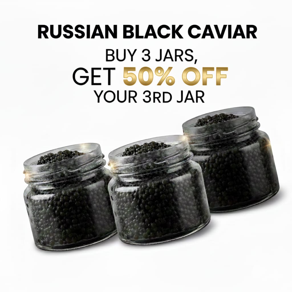 Russian Caviar 3×100gm