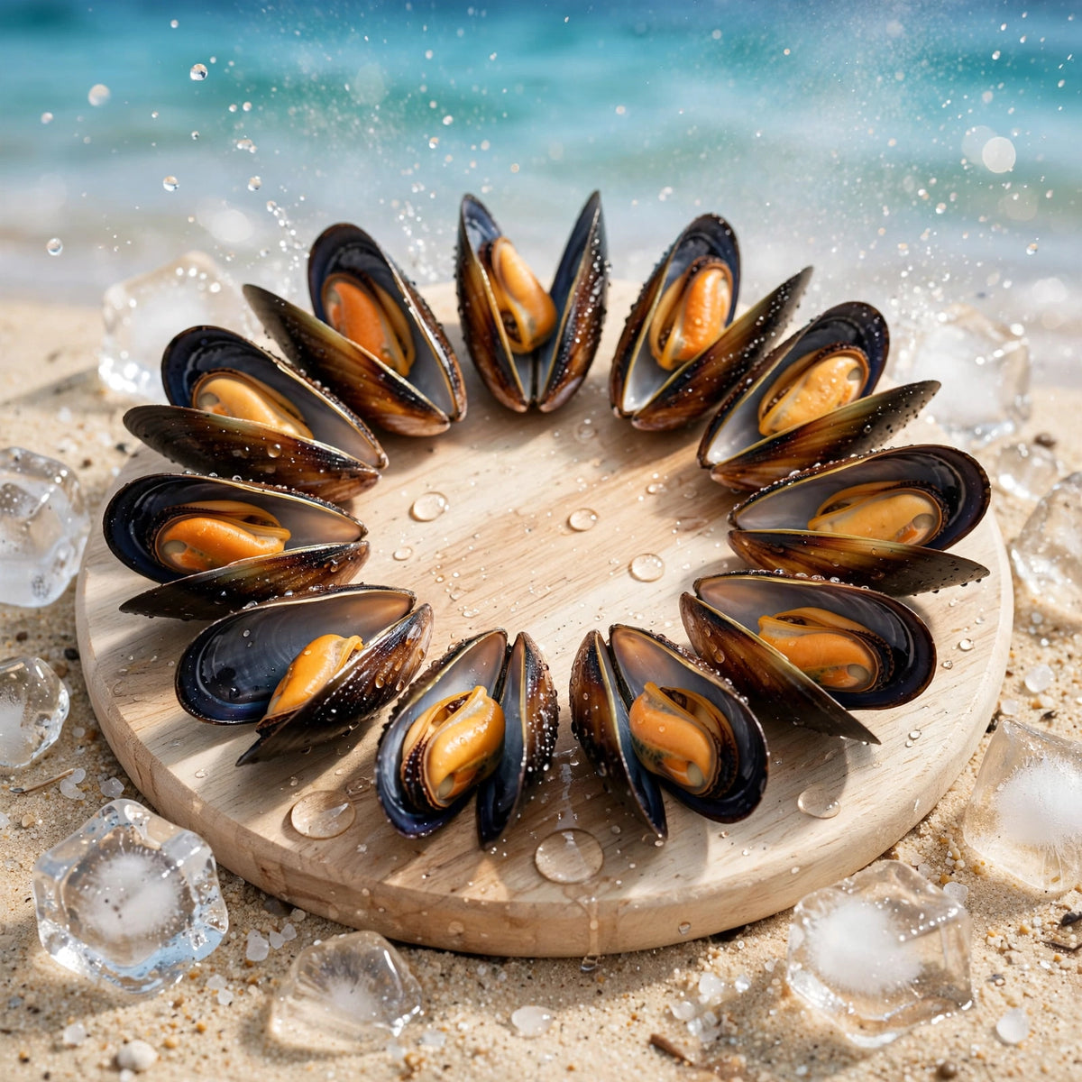 Full Shell Mussels