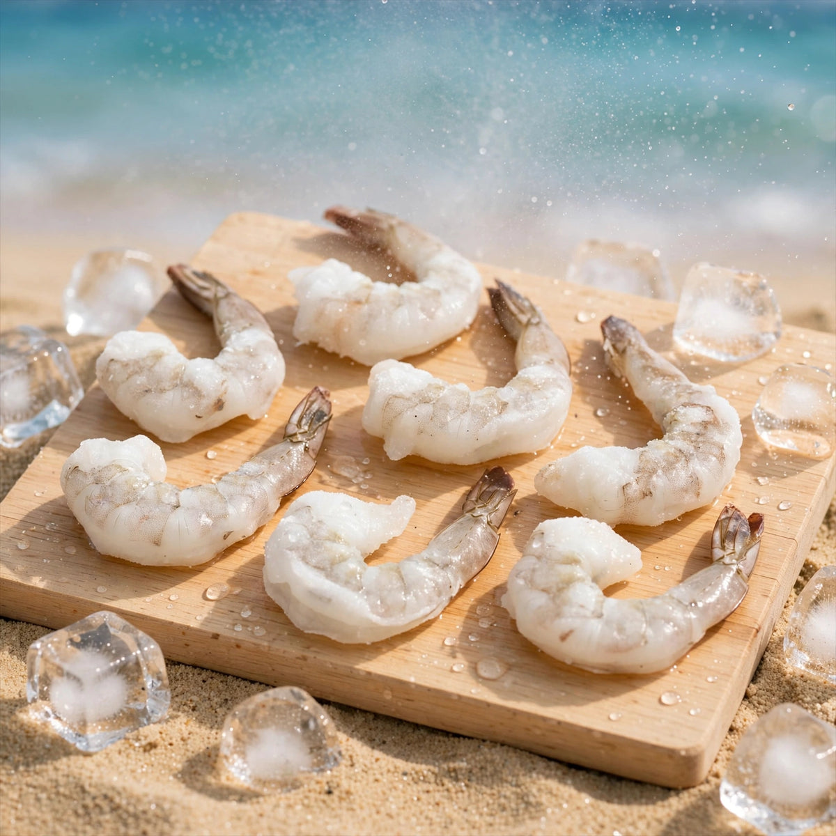 Jumbo Peeled Shrimp Tail On 21/25