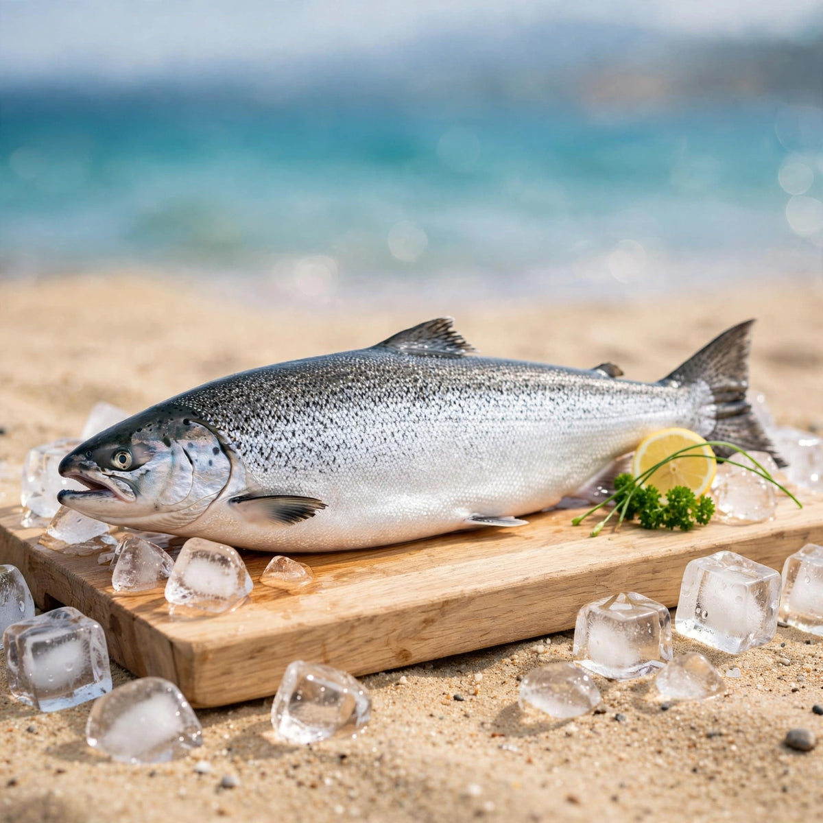 Whole Salmon Fish